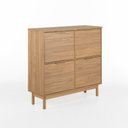 Ver imagem 2 de Sapateira Kaki 4 Portas 105 Cm X 35 Cm Tauari