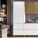 Ver imagem 7 de Paneleiro 2 Portas 2 Gavetas 70cm 100% Mdf Rainha Branco
