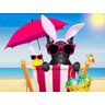 Papel De Parede Animais Cachorro Viagem 3D 7,50M² Anm188 - 2