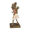 Ver imagem 1 de Escultura Decorativa Mãe com Dois Filhos