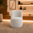 Ver imagem 2 de Poltrona Bia Decorativa Orgânica Suede para Sala Estofada
