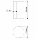 Ver imagem 6 de Mesa Apoio Sofa Chanfrada Pe Madeira Nero Preto 28020 Artesano