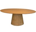Ver imagem 1 de Mesa de Jantar Cone Oval 120x80 Cm Cinamomo