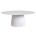 Ver imagem 2 de Mesa de Jantar Cone Oval 120x80cm Laca Branco