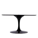 Ver imagem 1 de Base de Mesa de Jantar Saarinen Oval para Tampo de 160x90 até 244x122cm Preto - Preto