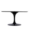 Base de Mesa de Jantar Saarinen Oval para Tampo de 160x90 até 244x122cm Preto - Preto - 1