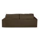 Ver mais imagens de Sofá Retrátil e Reclinável 2 Lugares com Molas 1,80m Veronica Suede Marrom