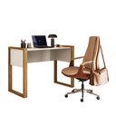 Ver imagem 2 de Mesa Escrivaninha Computador Office Freijo Toq/off White Fosco - Qmovi