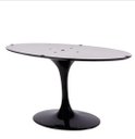 Ver imagem 2 de Base de Mesa de Jantar Saarinen Oval para Tampo de 100x70cm até 137x90cm Preto - Preto