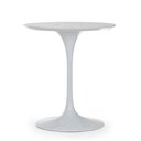 Ver imagem 1 de Base de Mesa de Jantar Saarinen Redonda para Tampos de 80cm até 120cm Branca - Branco