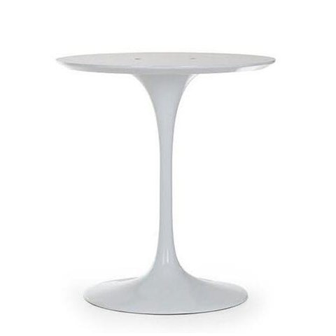 Base de Mesa de Jantar Saarinen Redonda para Tampos de 80cm até 120cm Branca - Branco