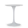 Base de Mesa de Jantar Saarinen Redonda para Tampos de 80cm até 120cm Branca - Branco - 1