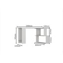 Ver imagem 5 de Escrivaninha Tampo Giratório Nova Mobile Branco