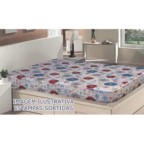 Capa para Colchão Econômica com Zíper 138x15x190cm Casal Izaltex