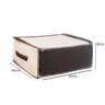 Kit 3 Organizador Multiuso Marfim com Visor 45x45x20cm 2538 123organizei - 4