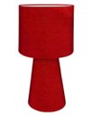 Ver imagem 1 de Luminária Luxo Cilíndrica 20x38cm:vermelho