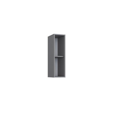 Nicho Superior para Cozinha 70cm x 20cm Greta Cinza