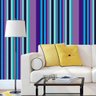 Papel de Parede Faixa Coloridas Adesivo Quarto Sala Cozinha - 3