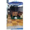 Deck de Madeira Modular 60x60cm sem Pintura Neonx - 5