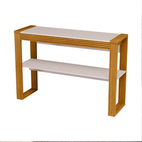 Aparador para Sala de Jantar 100% MDF Master Marrom/Carvalho Oro/Off White