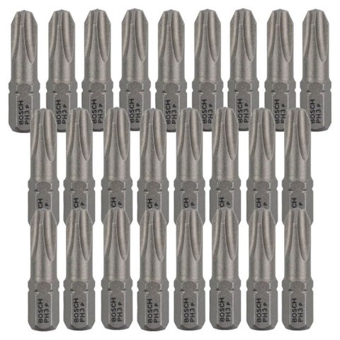Bits Phillips Extra Hard Ph3 25mm 25 Unidades - 2607001516 - Bosch Bits Phillips Ph3 C/25 Unidades B