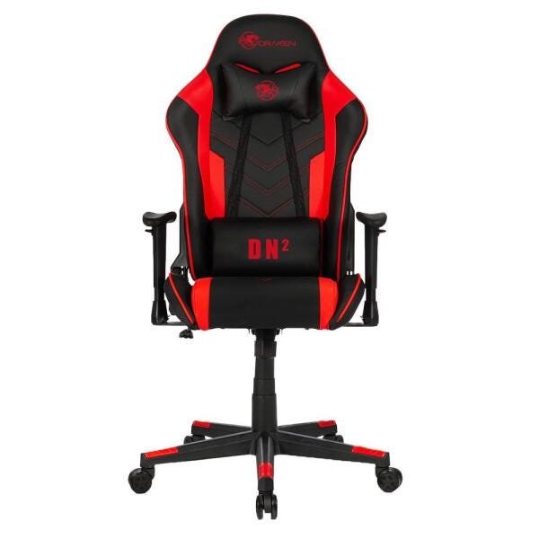 Cadeira Gamer Preto e Vermelho Dn2 Draxen - 1