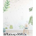 Ver imagem 1 de Papel de Parede Safári Folhas