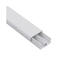 Kit 3 Canaleta 2 Divisórias Cabos Fios Fita Dupla Face 2MT - 2