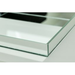 Bandeja Espelhada Decorativa Mobília Express Decorativa Espelhada Pequena - 5