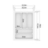 Lj-0801 - Divisor 325x440Mm - 5 Separadores - Cinza - 3