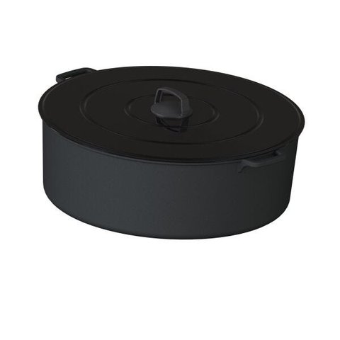 Panela Ferro com Tampa N 30 8,0L Ref 884-2 Cb