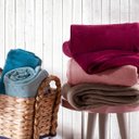 Ver imagem 4 de Manta King Microfibra Lisa Home Design Rosa