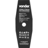Lâmina 2 Pontas para Roçadeira 255x20,0x2,0mm - Vonder - 3