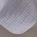 Ver imagem 4 de Kit Cobre Leito Casal Padrão Bordado Urbany Hipercal 400 Fios Branco
