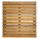 Ver imagem 2 de Deck Madeira Modular Eucalipto 50x50 Pintado Stain Imbuia