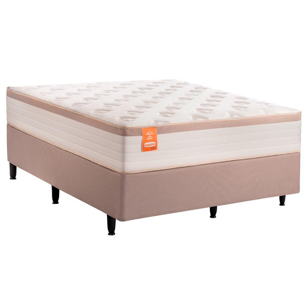 Cama Box Casal Herval Ômega com Pillow