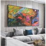 Quadro Decorativo Abstrato Valeci 80X40Cm Slim Branca A007 - 2
