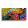 Quadro Decorativo Abstrato Valeci 80X40Cm Slim Branca A007 - 3