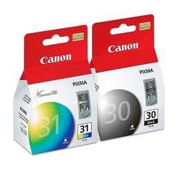 Cartucho Canon Kit Pg30 Pg31 Mp140 Mp210 Ip1800 Ip2500 Mp220 Preto Color - 1