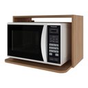 Ver imagem 2 de Nicho de Cozinha Aéreo para Micro-ondas 60cm Multimóveis Cr20412 Freijó