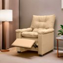 Ver imagem 4 de Poltrona do Papai Reclinável Imperador Couro Facto Amarelo - Sofa Store