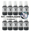 Ver imagem 3 de Kit com 10 Tintas Black Corante 504 544 Epson L3110 L3150 L4150 L4160 L6160 L6170 L6190 Et2700 Et370