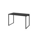 Ver imagem 1 de Mesa Office 120X60X75Cm Preto Ônix / Est.Preta