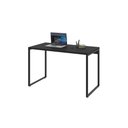 Ver imagem 4 de Mesa Office 120X60X75Cm Preto Ônix / Est.Preta
