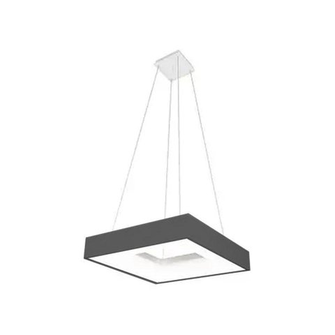 Pendente Luminaria Lustre New Chess Led 33,6w 3000k 516ld3pt