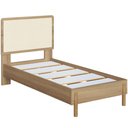 Ver imagem 2 de Cama Solteiro com Cabeceira Palhinha 88cm Moss A03 Hanover - Lyam Decor