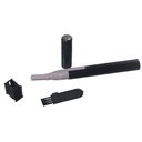 Ver imagem 2 de Mini Depilador Apara Pelos Rosto Buço Sobrancelhas Masculino