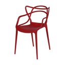 Ver imagem 5 de Kit com 2 Cadeiras para Sala de Jantar Allegra Solna Vermelho