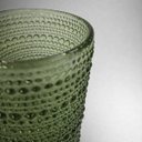 Ver imagem 2 de Conjunto de 6 Taças de Vidro Verde com Bolhas 290ml