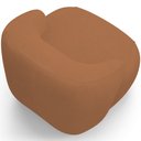 Ver imagem 7 de Kit 02 Poltronas Decorativa Orgânica Giratória para Sala Living Barolo L06 Bouclê Terracota - Lyam D